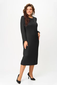 Платье 3177 иссиня-черный Багряница