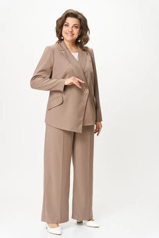 Костюм брючный 5093 капучино Багряница