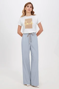 Брюки 5041 голубой Bazalini