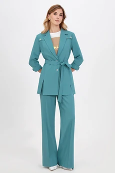 Жакет 5027 бирюза Bazalini