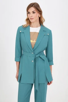 Жакет 5027 бирюза Bazalini