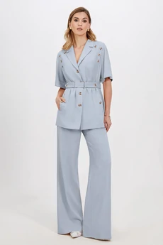 Жакет 5036 голубой Bazalini