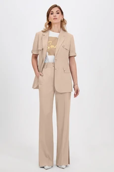 Жакет 5037 бежевый Bazalini