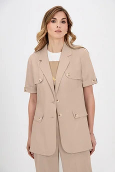 Жакет 5037 бежевый Bazalini