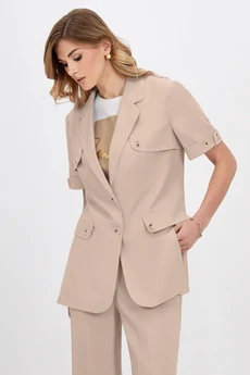 Жакет 5037 бежевый Bazalini