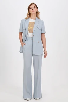 Жакет 5037 голубой Bazalini