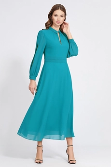 Платье 4816 бирюзовый Bazalini