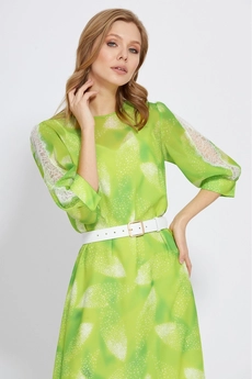 Платье 4869 салатовый Bazalini