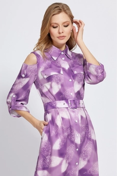 Платье 4902 фиолетовый Bazalini