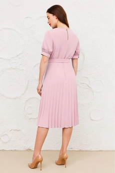 Платье 4938 розовый Bazalini