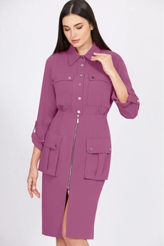 Платье 4961 розовый Bazalini