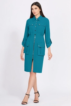 Платье 4961 бирюзовый Bazalini
