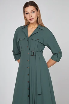 Платье 5012 изумрудный  Bazalini