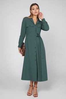 Платье 5012 изумрудный  Bazalini