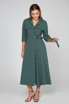 Платье 5012 изумрудный  Bazalini
