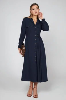Платье 5012 темно-синий  Bazalini
