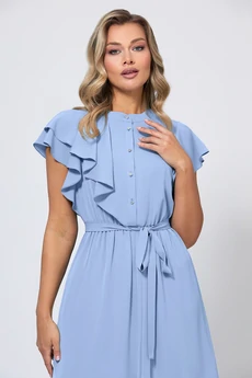 Платье 5042 голубой Bazalini