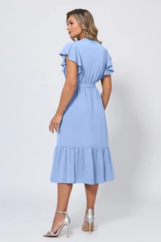 Платье 5042 голубой Bazalini
