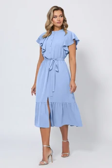 Платье 5042 голубой Bazalini