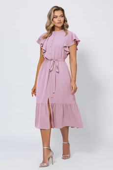 Платье 5042 пудра Bazalini