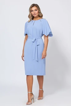 Платье 5044 голубой Bazalini