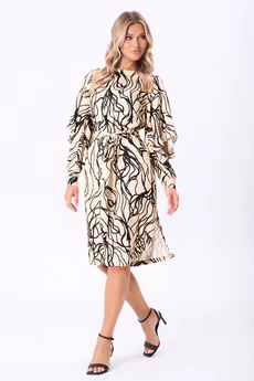 Платье 5080 бежевый Bazalini