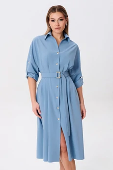 Платье 5125 голубой Bazalini