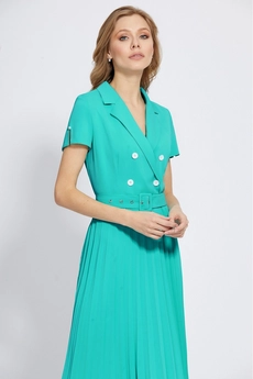Платье 4905 бирюзовый Bazalini