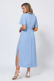 Платье 5045 голубой Bazalini