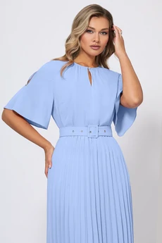 Платье 5050 голубой Bazalini