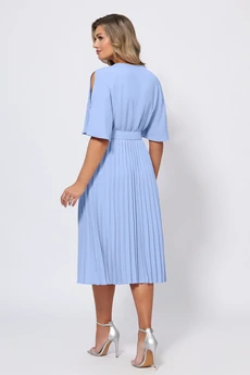 Платье 5050 голубой Bazalini