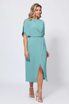 Платье 5059 бирюзовый Bazalini