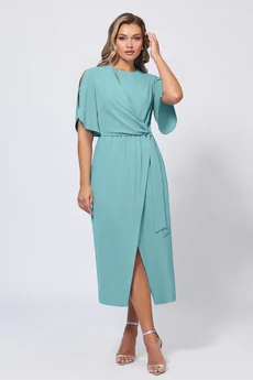 Платье 5059 бирюзовый Bazalini