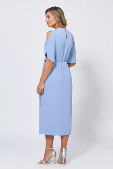 Платье 5059 голубой Bazalini