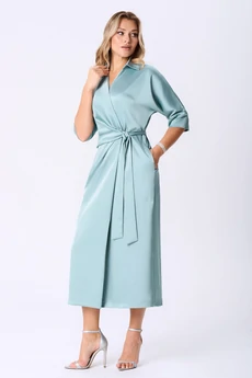 Платье 5116 голубой Bazalini