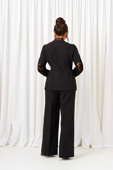Костюм брючный 6430 черный Beautiful&Free