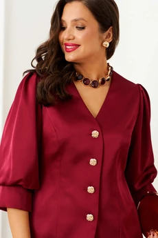 Костюм брючный 6382 бордо Beautiful&Free