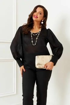 Костюм брючный 6395 черный Beautiful&Free