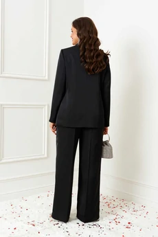 Костюм брючный 6398 черный Beautiful&Free