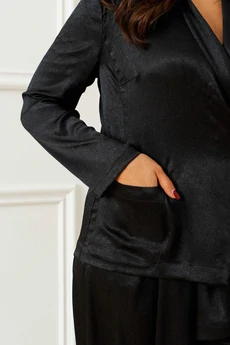 Костюм брючный 6399 черный Beautiful&Free