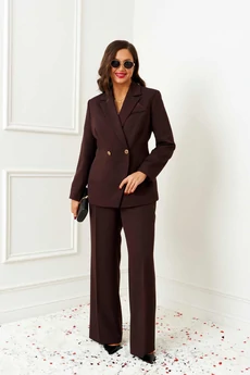 Костюм брючный 6405 шоколад Beautiful&Free