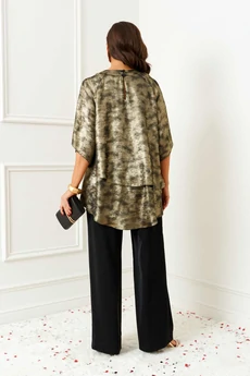 Костюм брючный 6409 золото Beautiful&Free