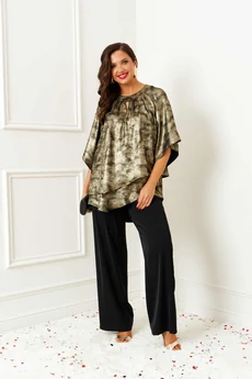 Костюм брючный 6409 золото Beautiful&Free