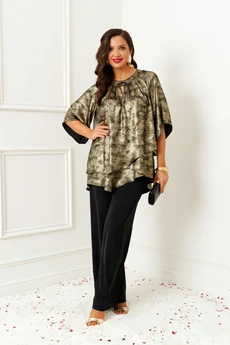 Костюм брючный 6409 золото Beautiful&Free