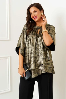 Костюм брючный 6409 золото Beautiful&Free