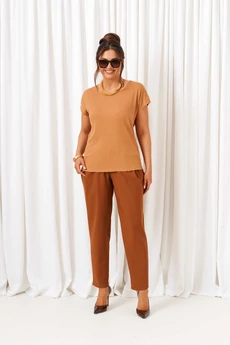 Костюм брючный 6413 миндаль Beautiful&Free