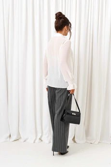 Костюм брючный 6422 полоска серая Beautiful&Free