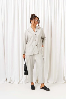 Костюм брючный 6421 серый Beautiful&Free