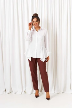 Костюм брючный 6423 каштан Beautiful&Free