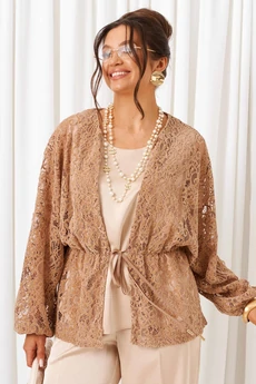 Костюм брючный 6424 бежевый Beautiful&Free